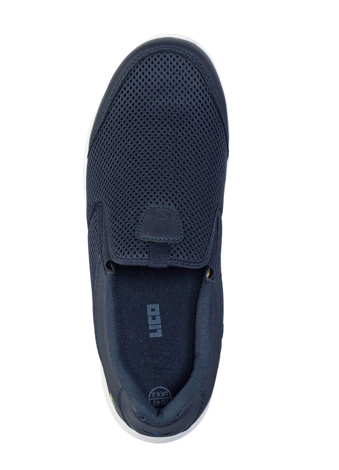 Slipper aus gepolstertem Textilmaterial 