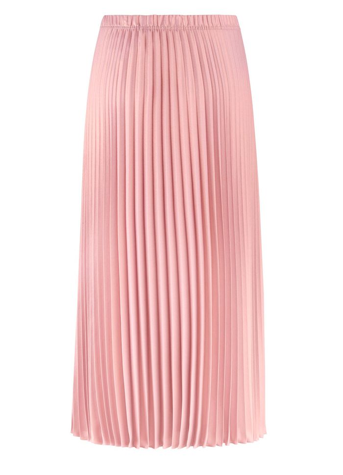 Dezent schimmernder Plisseerock  