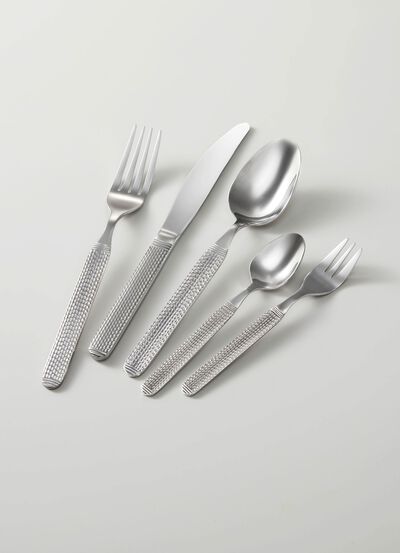 Hochwertiges Men&uuml;besteck aus rostfreiem Edelstahl 