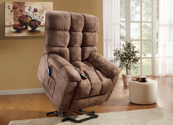 Relaxsessel mit Aufstehhilfe, Massage- und W&auml;rmefunktion 