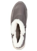 ELENA EDEN, gef&uuml;tterte Damen-Boots, Winterschuhe, Weite H, mit herausnehmbarem Fu&szlig;bett GRAU