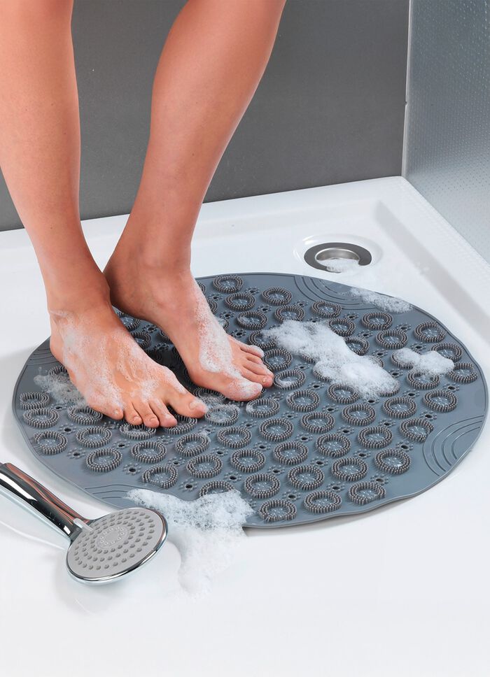 Duschmatte mit Fu&szlig;reflexzonenmassagenoppen 