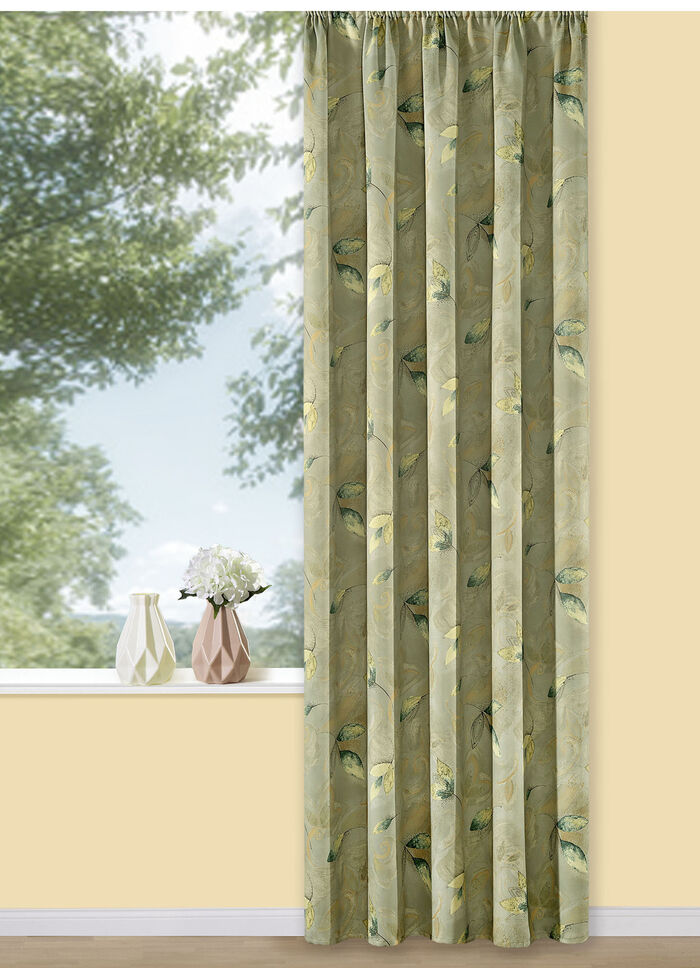 Blickdichte Verdunkelungsschals GRÜN