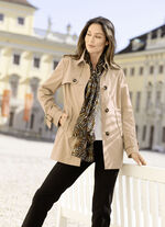 Jacke in Trench-Optik 