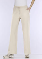 Angesagte Hose in modischer Weite BEIGE