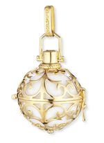 "Engelsrufer"-Anhänger vergoldet 