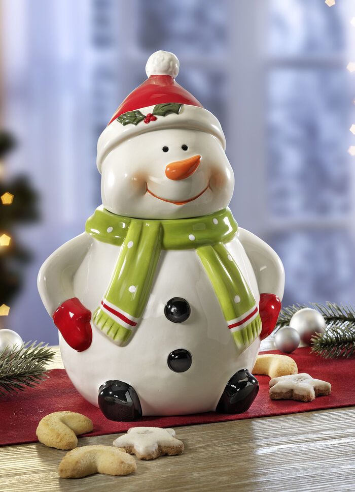 Geb&auml;ckdose Schneemann 