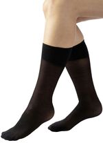 Fresh-Travel Stützkniestrümpfe, 3er-Pack SCHWARZ