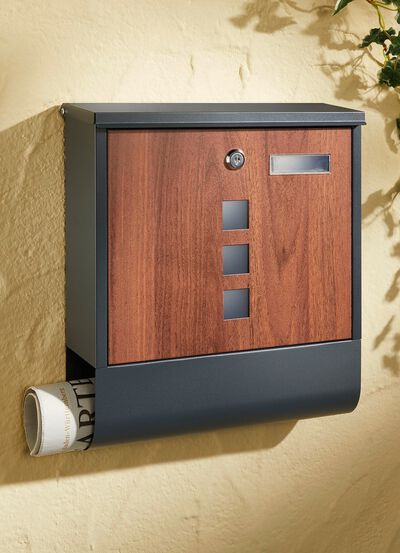 Briefkasten Rom in toller Holzoptik 