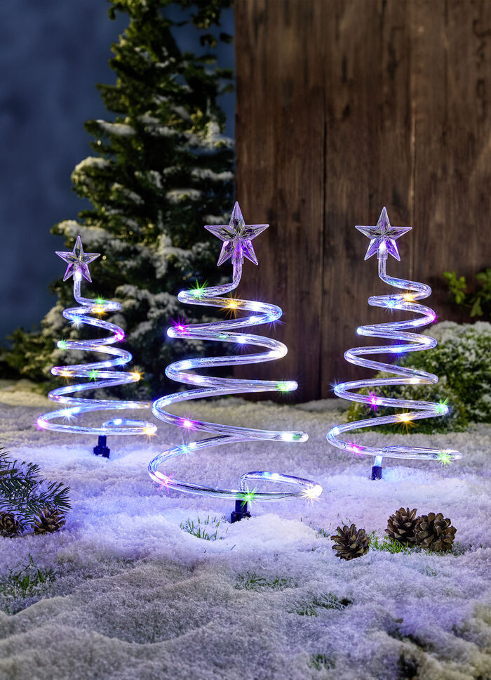 Spiral-B&auml;umchen, 3er-Set 