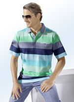 Poloshirt der Marke „Hajo“ in 2 Farben TÜRKIS-GRÜN