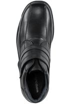 Waldl&auml;ufer, gef&uuml;tterte Herren-Boots, Winterscuhe, Weite K, mit Lammfell 