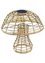 LED-Pilz aus Kunstrattan 