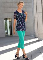 7/8-Hose mit raffinierten Beinabschl&uuml;ssen 