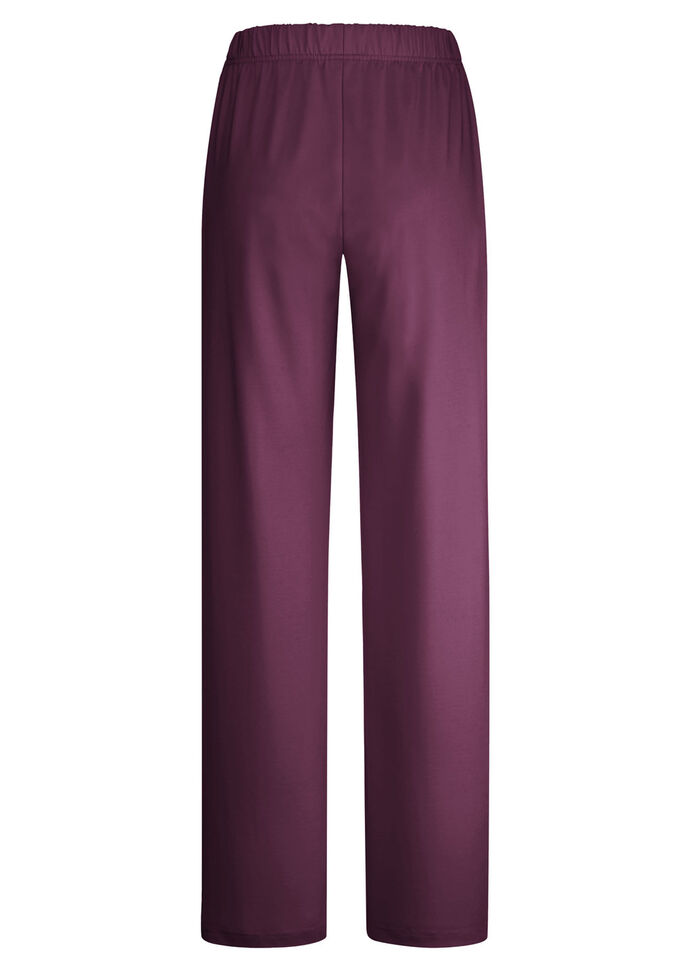Angesagte Hose in modischer Weite BORDEAUX