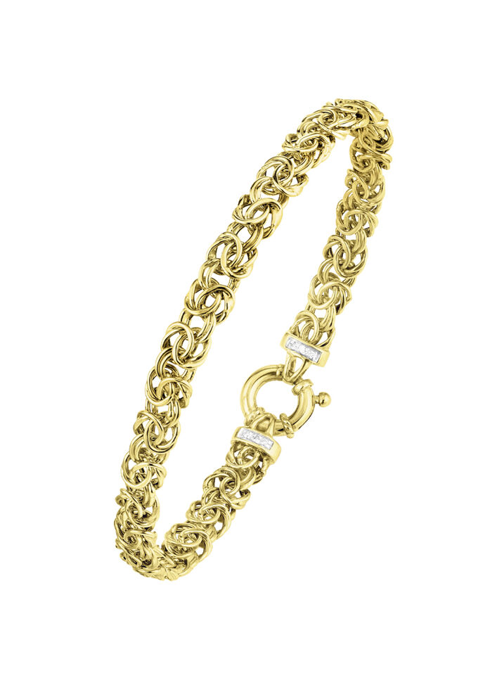 Königsketten-Garnitur mit Diamanten 