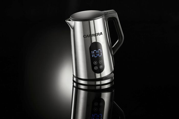 Carrera Edelstahl Wasserkocher 