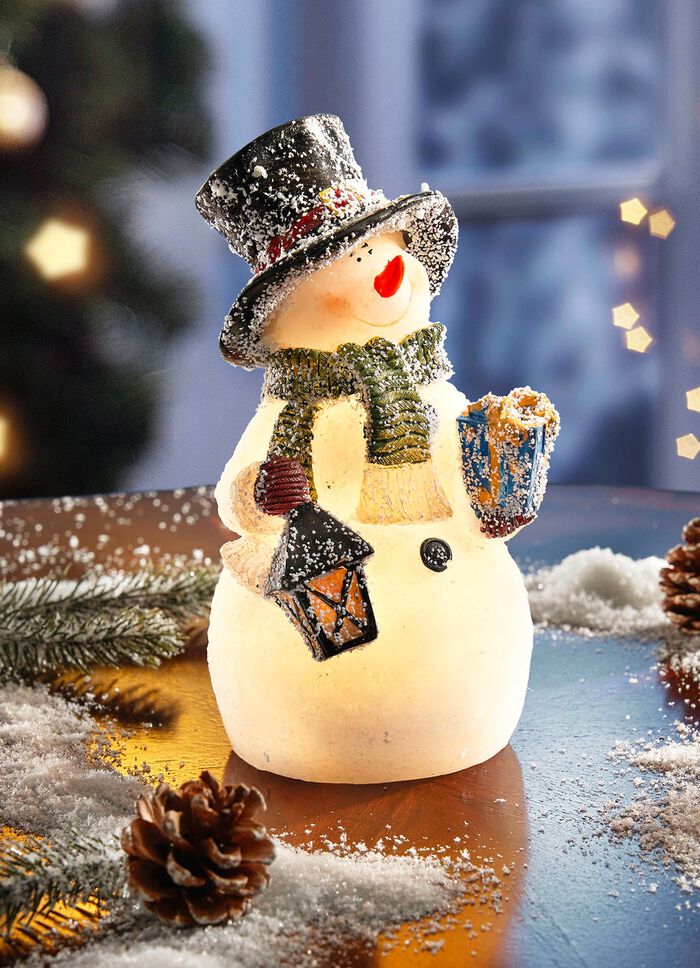 Beleuchteter Schneemann 