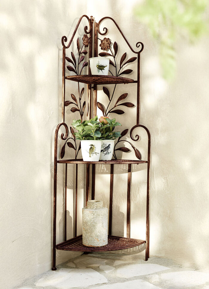 Wunderschöne, verspielte Eisen-Regale BRAUN