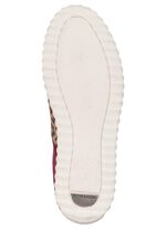 Peter Kaiser, trendige Damen-Sneaker, mit herausnehmbarem Fu&szlig;bett BORDEAUX-BRAUN