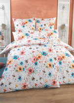 Beidseitig bedruckte Bettw&auml;sche-Garnitur von Biberna 