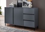 Sideboard mit aufwendiger Rillenfront 