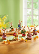 Goebel-Hasen aus Feinsteingut BUNT