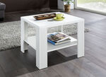 Couchtisch mit großer Ablagefläche WEISS