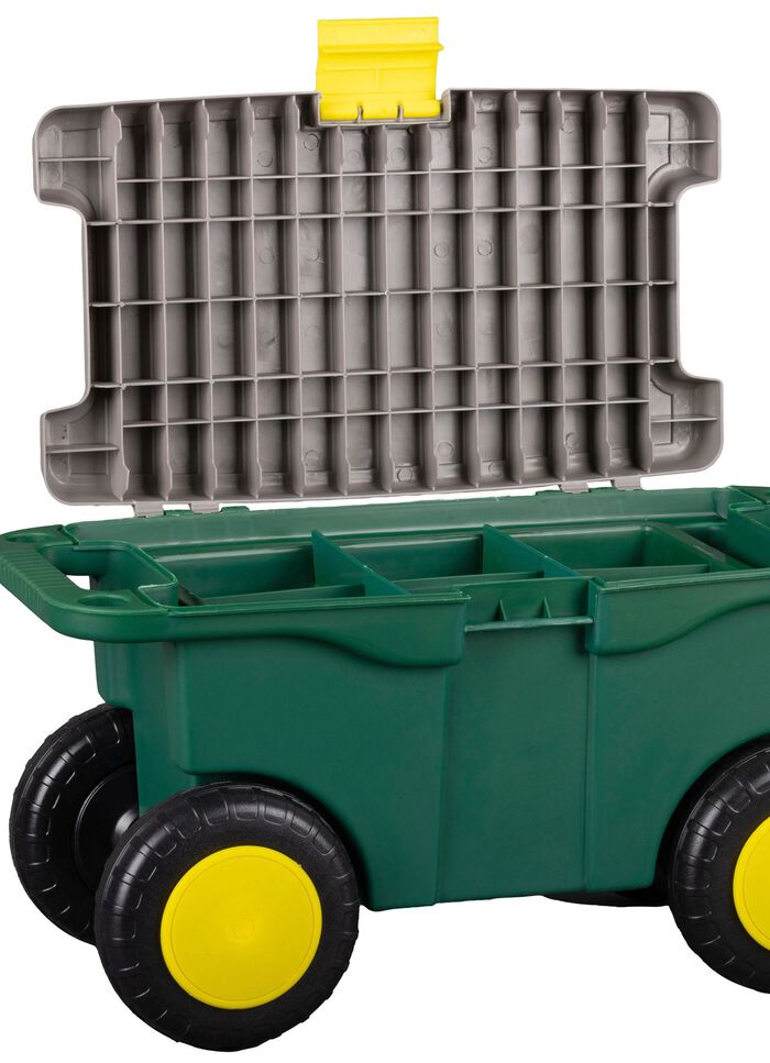 Garten-Rollwagen mit Box 