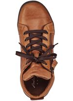 Andrea Conti, sportive Damen-Boots, mit herausnehmbarem Fu&szlig;bett COGNAC