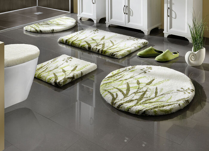 Naturnahe Badgarnitur mit Gräsermotiv NATUR