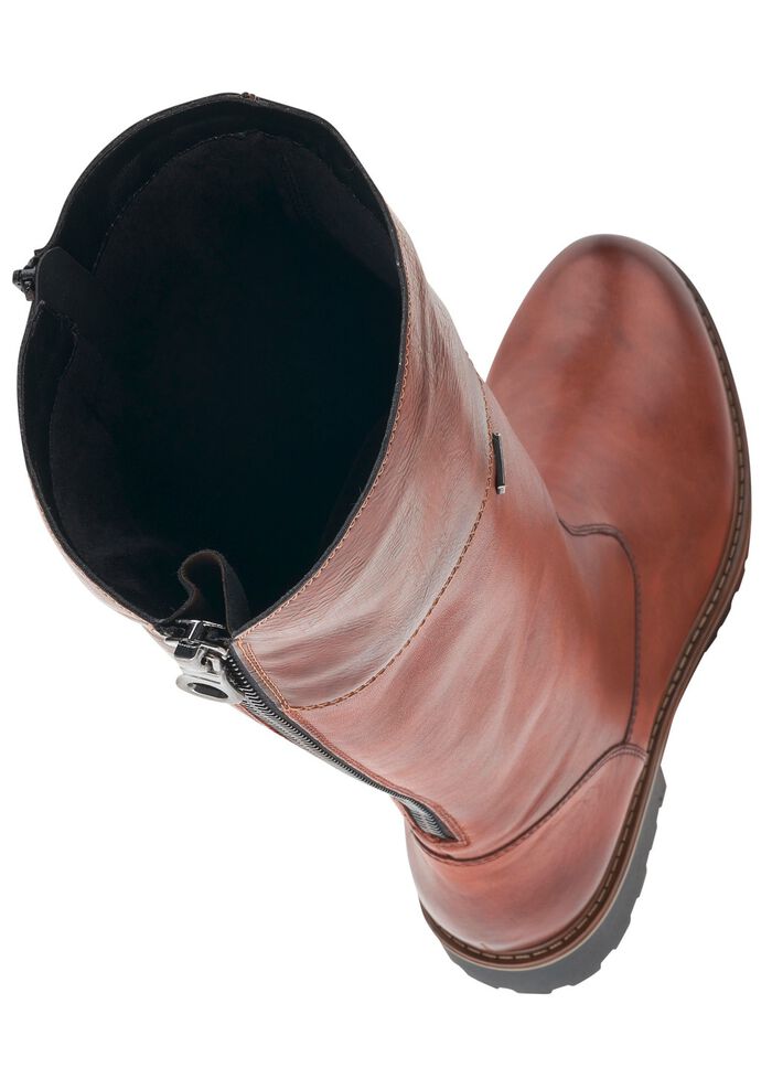 Remonte, gef&uuml;tterte Damen-Stiefel, Winterschuhe, Weite G, mit Rei&szlig;verschluss 