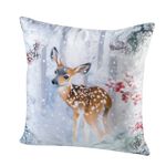 Samtweiche Kissenbez&uuml;ge mit Rei&szlig;verschluss ECRU-BUNT