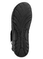 Waldläufer Sandale mit Metallschmuck mit Glitzersteinchen SCHWARZ