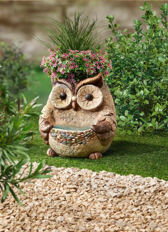 Pflanzentopf "Eule" 