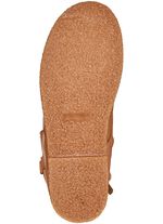 Andrea Conti Schnür-Stiefelette aus weichem Nappaleder COGNAC