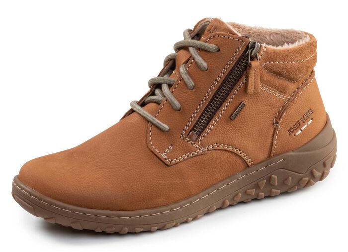 Josef Seibel, gef&uuml;tterte Damen-Boots, Winterschuhe, Weite G, mit herausnehmbarem Fu&szlig;bett CAMEL