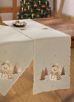 Bestickte Tisch- und Raumdekoration 