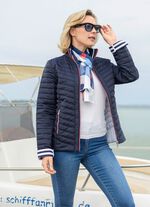 Jacke mit Rei&szlig;verschlussleiste MARINE