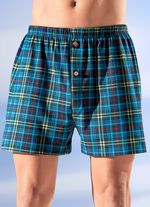 Viererpack Boxershorts mit Karodessin 