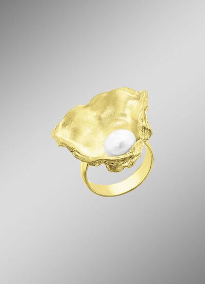 Damenring mit S&uuml;&szlig;wasser-Zuchtperle 