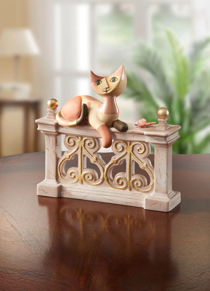 Goebel Katze Felix aus Biskuitporzellan 