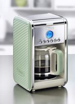 Ariete Kaffeemaschine mit Glaskanne und Dauerfilter GRÜN