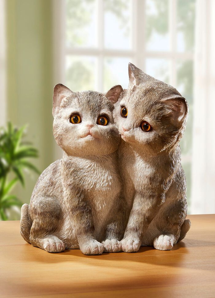 Tolle Dekofigur Katzenpaar 