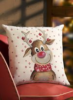 Kissenbezug Lustiger Elch 