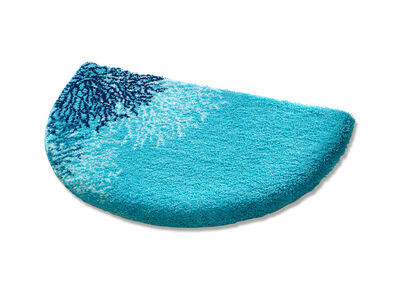 Badgarnitur von Grund, rutschhemmende Rückseite TÜRKIS