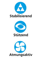 Flexible Fußbandage mit Klettverschluss 