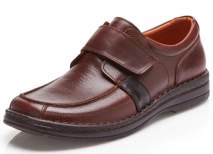 GINO GALANTE, klassische Herren-Slipper, mit herausnehmbarem Fu&szlig;bett 