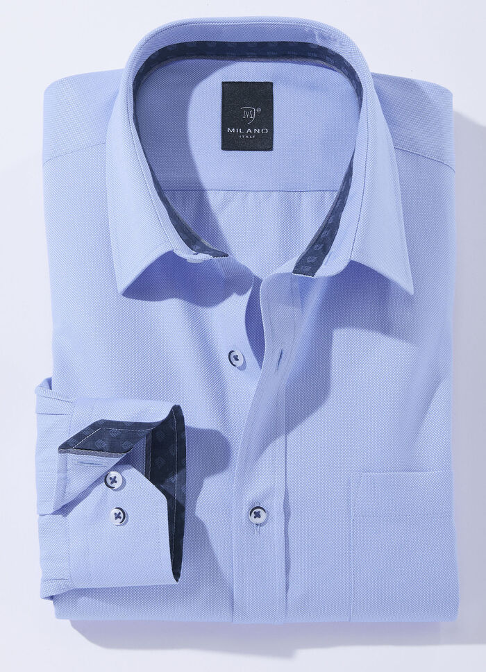 "Milano Italy"-Hemd in 4 Farben BLEU