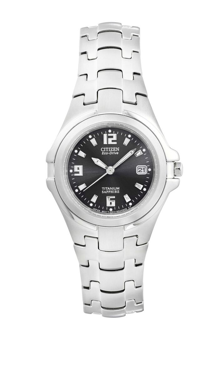 Damenuhr mit Super-Titanium-Bandgeh&auml;use 